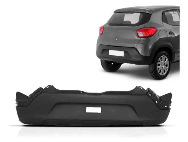 Para-choque traseiro Renault Kwid Original Lacrado