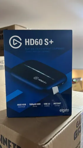 Placa captura Elgato HD60 S+ S Plus 4k Usb 3.0 portátil