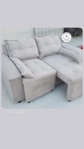 Sofá retrátil preço imperdível