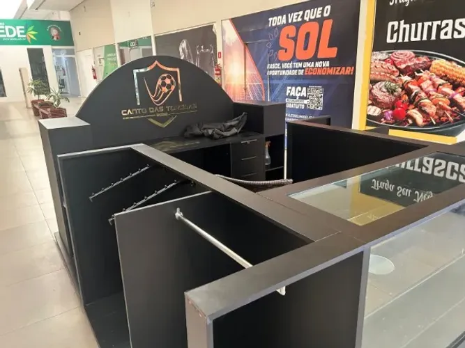 Quiosque em MDF 2,40 x 2,40