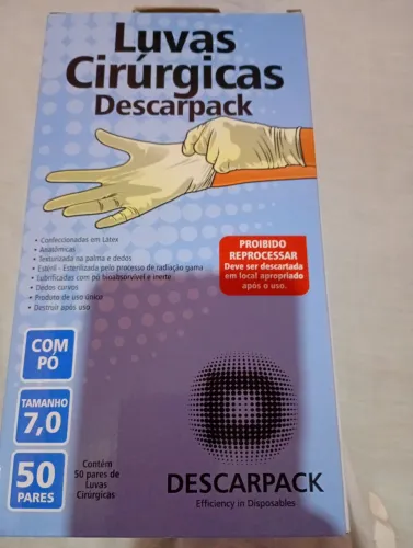 Luva cirúrgica