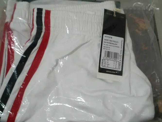 Shorts São Paulo Futebol Clube Adidas Branco