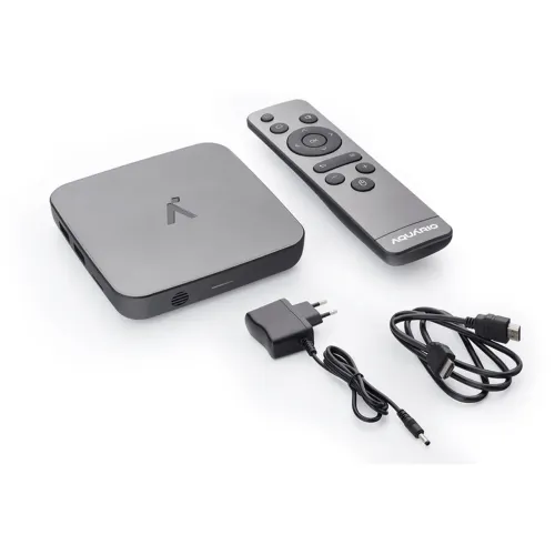 Box Aquário Stv3000 4K 16GB( 1 mês grátis filmes e séries)