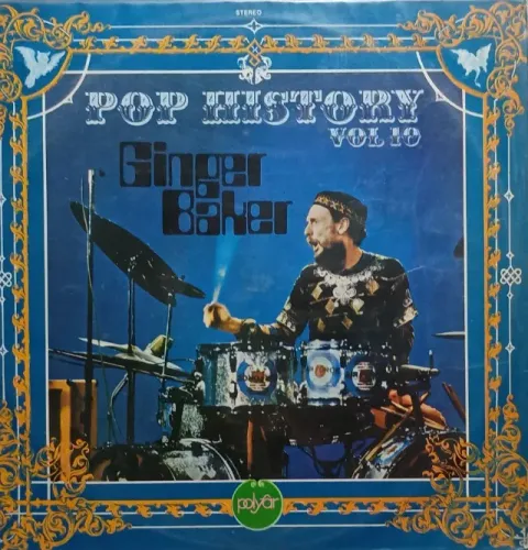 Lp Ginger Baker- Pop History Vol 10/ Original 1972