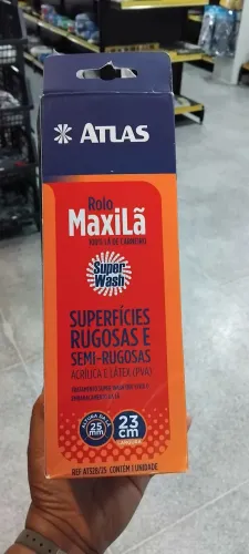 Rolo lã de carneiro 23 cm Maxila atlas 