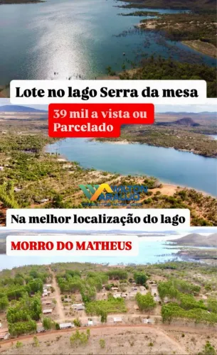 LOTES PARCELADOS NA SERRA DA MESA