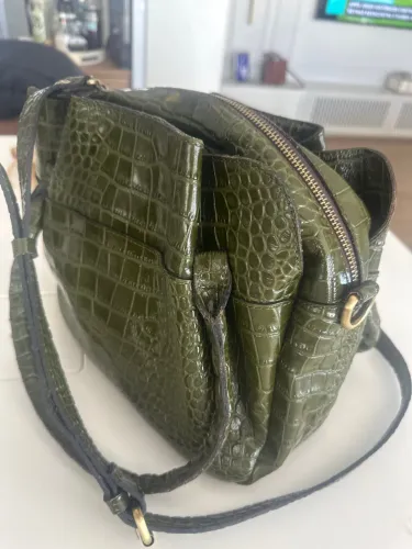 Bolsa de couro legítimo - Marca Patrícia Nash (importada)