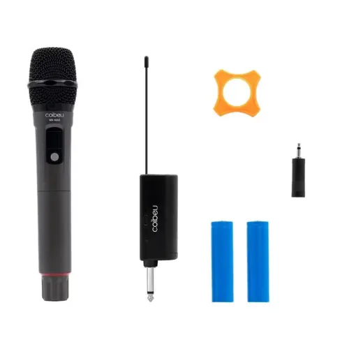 MICROFONE RECARREGÁVEL SEM FIO 