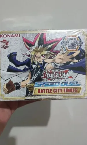 Box Yu-Gi-Oh batalha da cidade original lacrado 