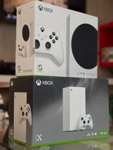 Xbox Series S e Xbox Series X - Novos e Lacrados