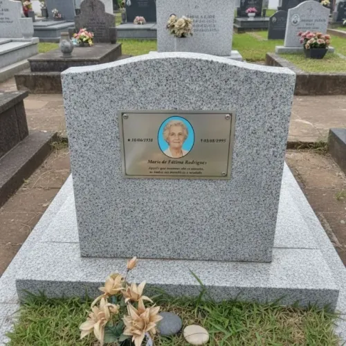 Placa de túmulo