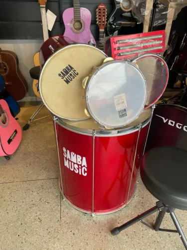 Kit Samba Music Diversas cores
