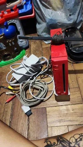 Nintendo Wii Vermelho - Console Completo