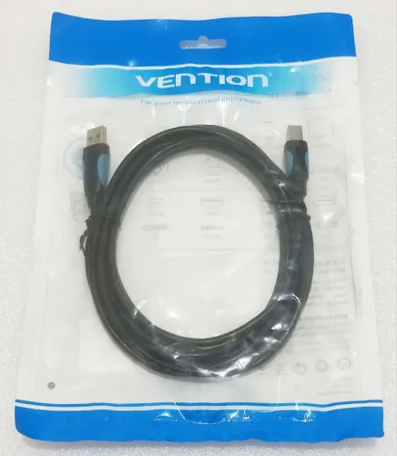 Cabo USB pra impressora - Universal - Original Vention - 3 Metros - R$: 40,00 Cada