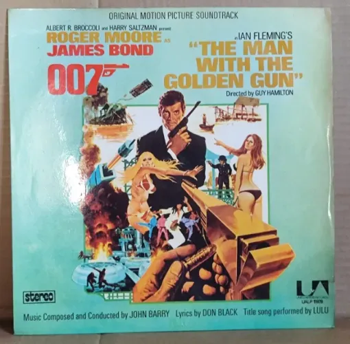 Combo LP - Vinil - 03 Trilhas Sonoras Filme 007