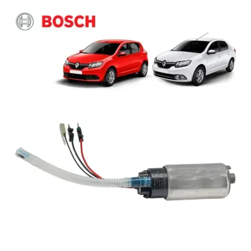 BOMBA COMBUSTIVEL FLEX 3,8 BAR 75 L/H SANDERO LOGAN 1.0 1.6 14>16 BOSCH
