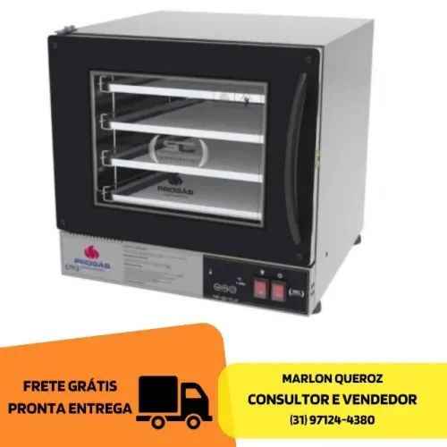 Forno Fast Oven Progas Turbo Elétrico
