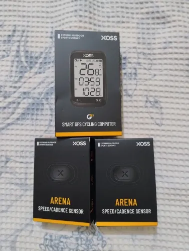 GPS xoss g3+ sensores 