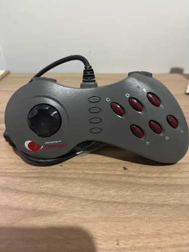Controle gamer antigo retrô lerdership