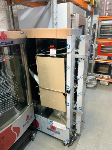 Forno de frango 6 espeto progas 