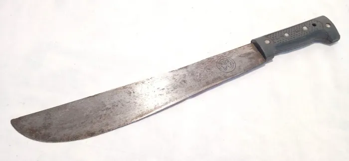 Facão Machete Belota Duas Caras antigo 