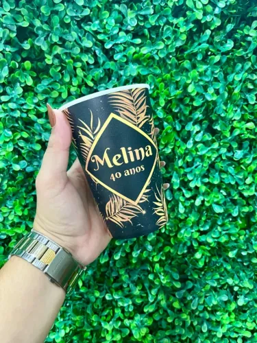 Copo Ecológico Personalizado 400ml - Pedido Mínimo 50 Unidades Aniversário baladas igrejas