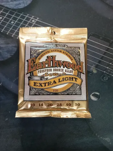 Encordoamento Violão Ernie Ball Earthwood Extra Light