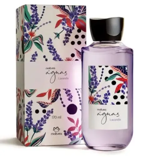 Colonia Desodorante " Lavanda " Natura Águas - 170ml