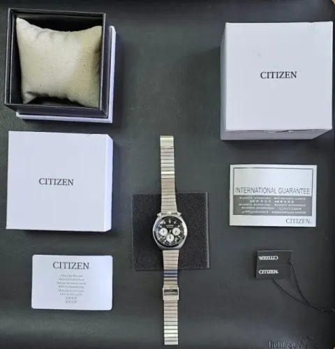 Relógio Citizen Bullhead Tsuno Reverse Panda Edição Limitada (Usado)