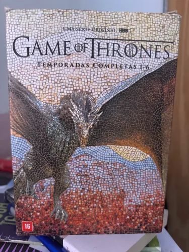 Box DVD - Game of Thrones 1-6 temporada
