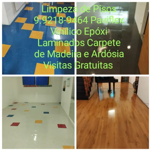 Renovação de Pisos Vinílico e Paviflex 