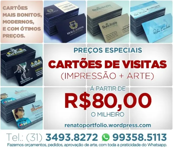 Cartões de Visitas