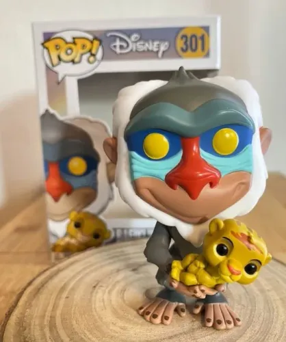 Funko Pop Disney Rafiki With Simba 301