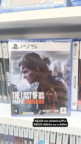 Em estoque The Last of Us Part II Remastered - PS5