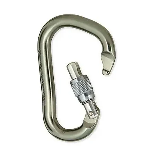 NOVO NA ETIQUETA! Mosquetão Rocklock Screwgate Black Diamond Importado (Restam apenas 2!)