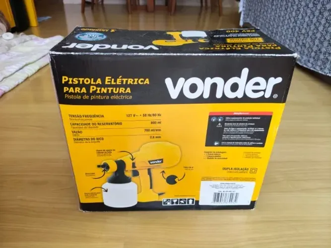 Pistola Elétrica Para Pintura Vonder Pev400
