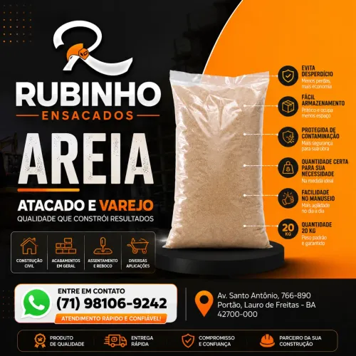 Areia Ensacada