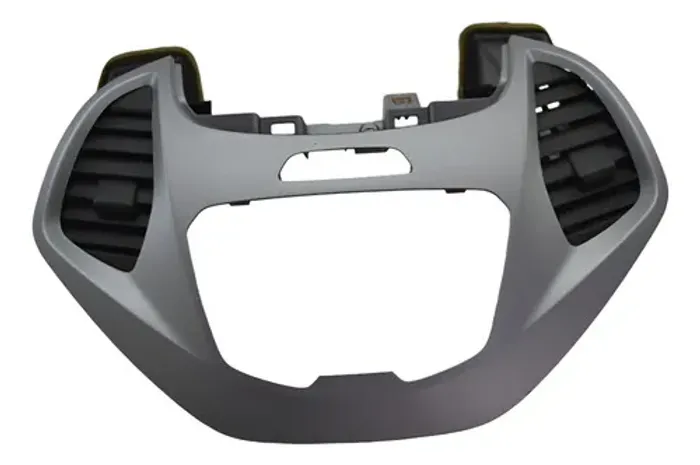 Moldura Radio Central Painel Com Difusor Ford Ka 2015 Origin Cinza