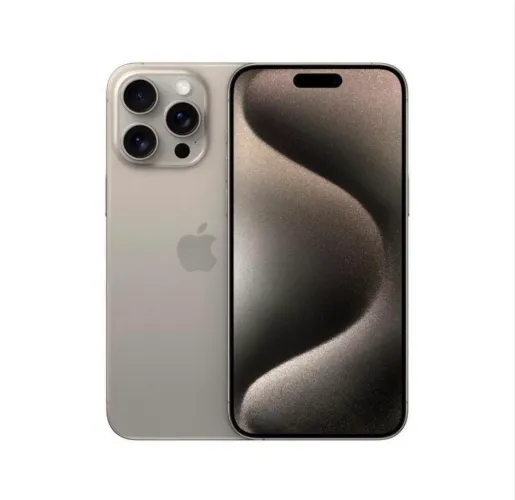 iPhone 15 Pro Max 256gb Titanium Natural Impecável