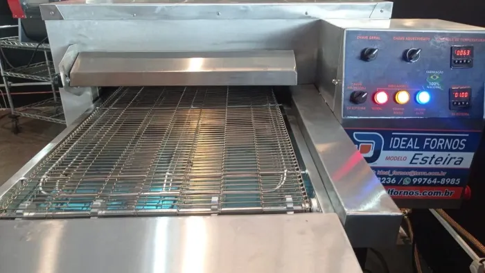 Forno de pizzaria a gás