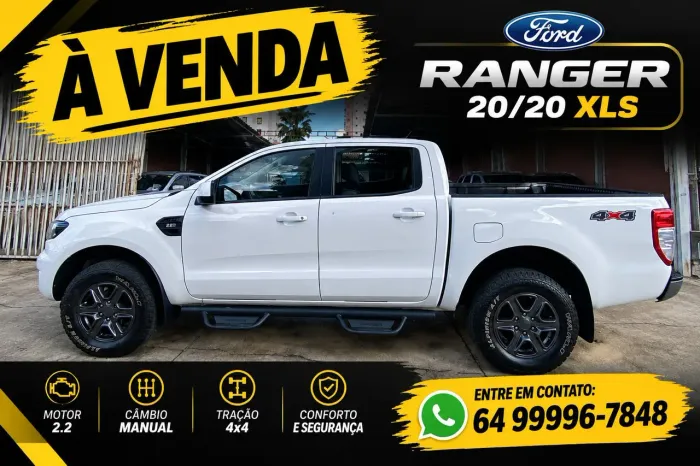 Ford Ranger XLS 2.2 4X4 CD Diesel Mec. 2020