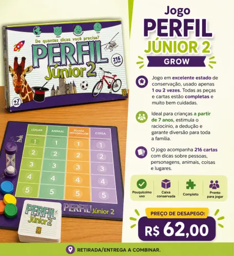 Jogo perfil Júnior 2