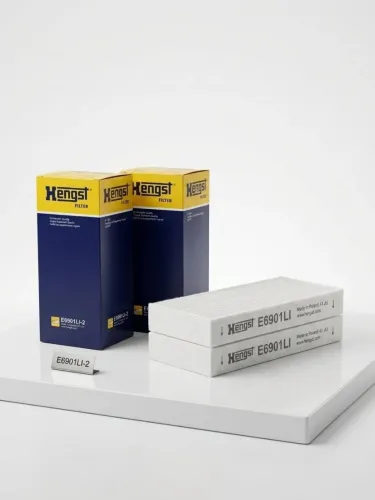 Filtro de Ar Cabine E6901LI-2 Hengst - Kit 12 unidades<br>