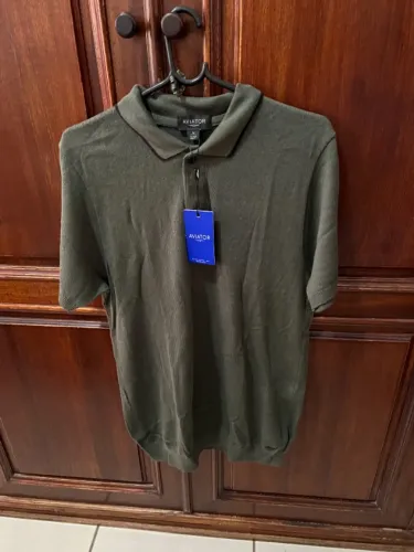 camisa aviator polo