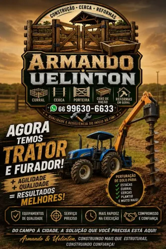 Fazemos cerca e reformas