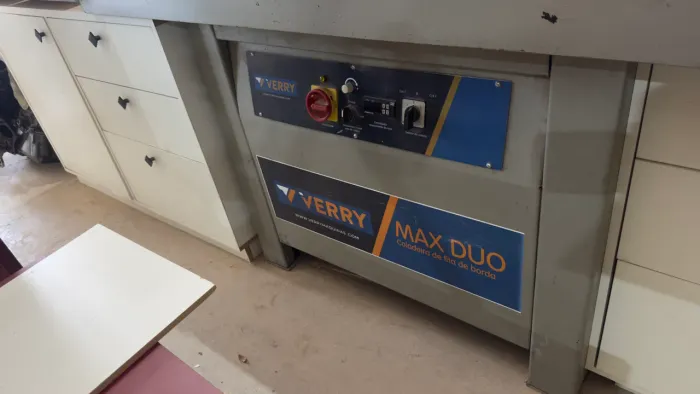 Coladeira de fita de borda Verry Max Duo (2 mesas prolongadoras)