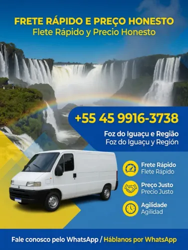 FRETE FOZ DO IGUAÇU E REGIÃO