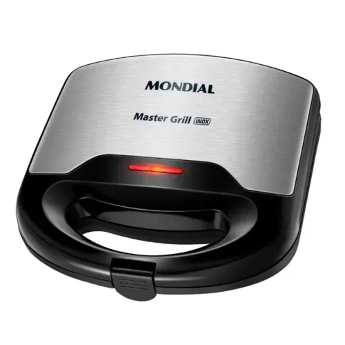Sanduicheira Master Grill Mondial Preto/Inox 750W - S-20