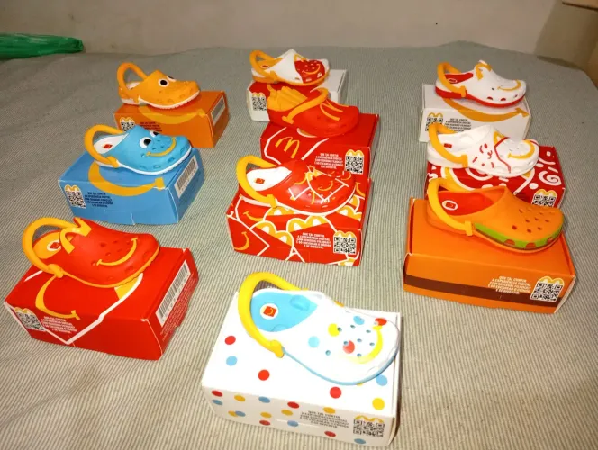 Coleção completa croc McDonald's