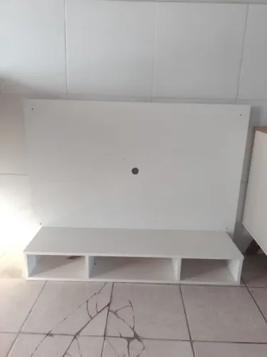 Painel para tv usado branco